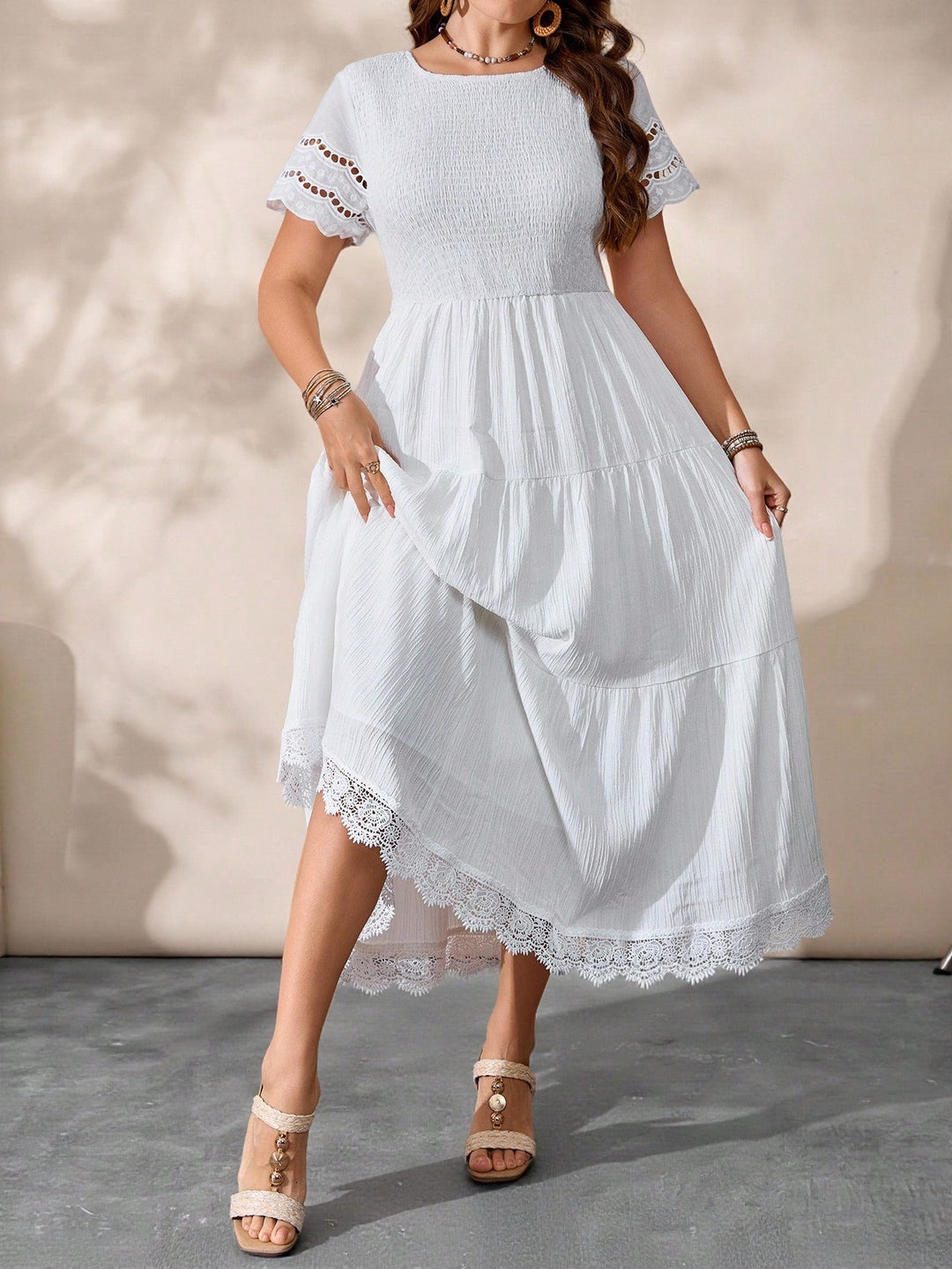 Rochie SHEIN, alb