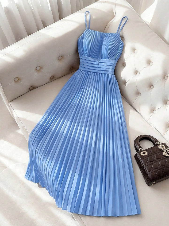 SHEIN maxi ruha, kék