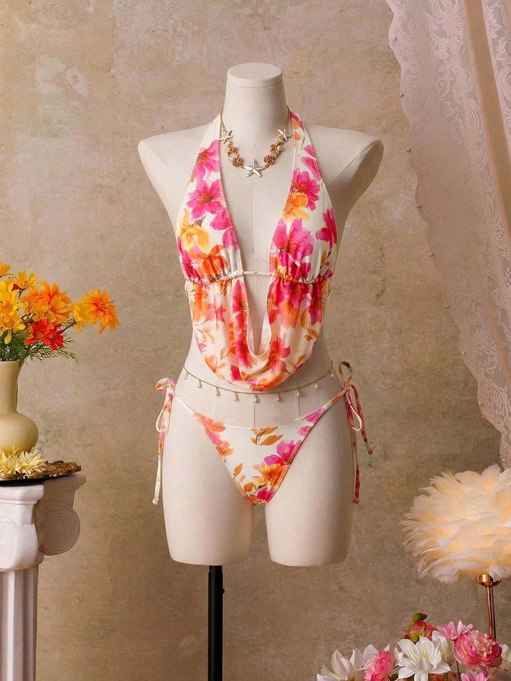 Set bikini SHEIN, mix culori