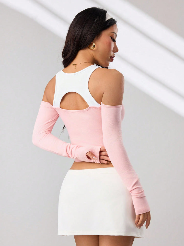 Tricou SHEIN, roz