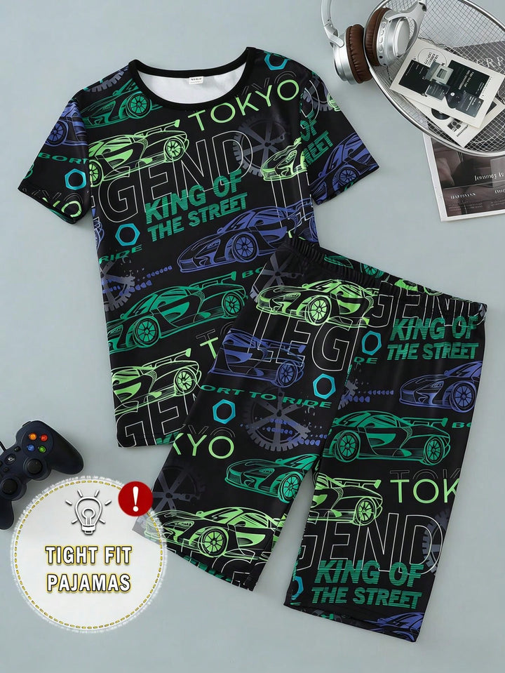 Pijama SHEIN, negru