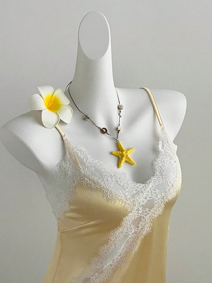 Rochie scurtă SHEIN, galben