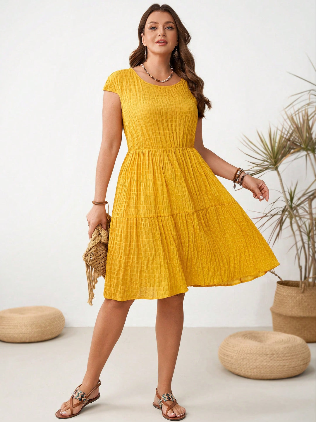 Rochie SHEIN, galben
