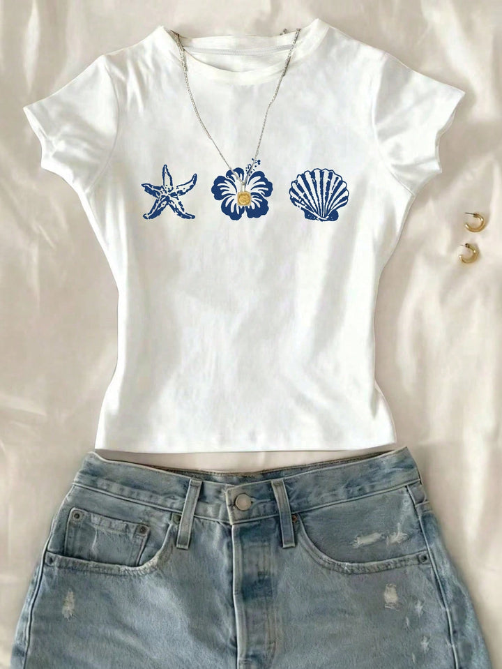 Tricou SHEIN, albastru