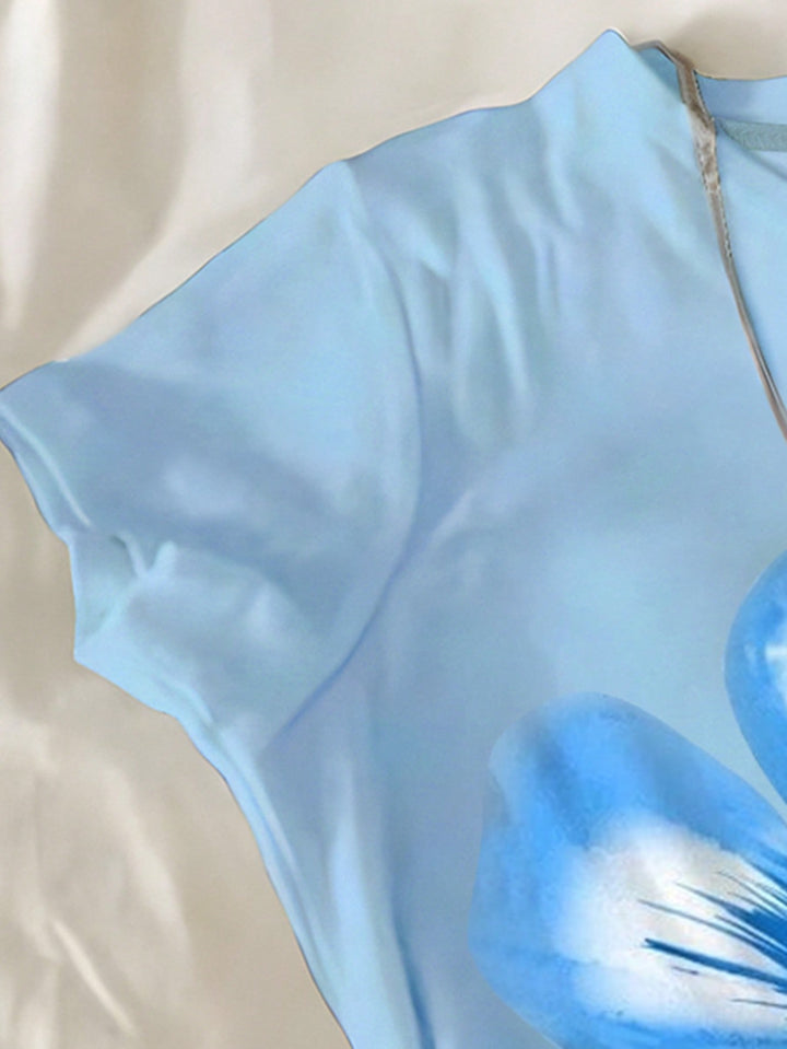 Tricou SHEIN, albastru