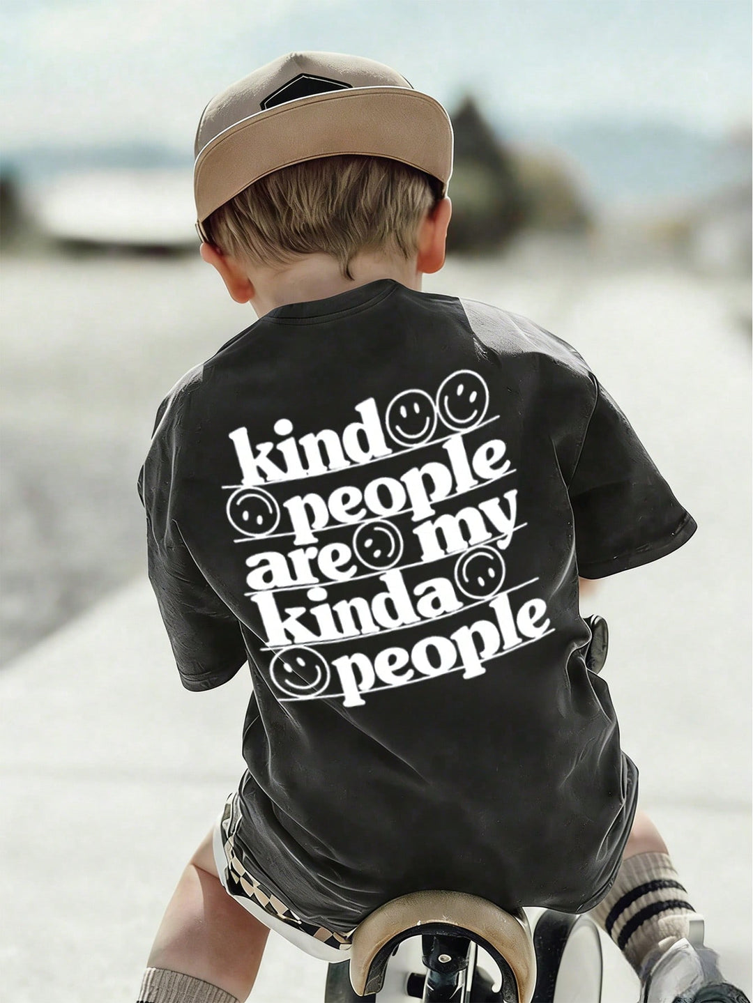 Tricou pentru copii SHEIN, gri