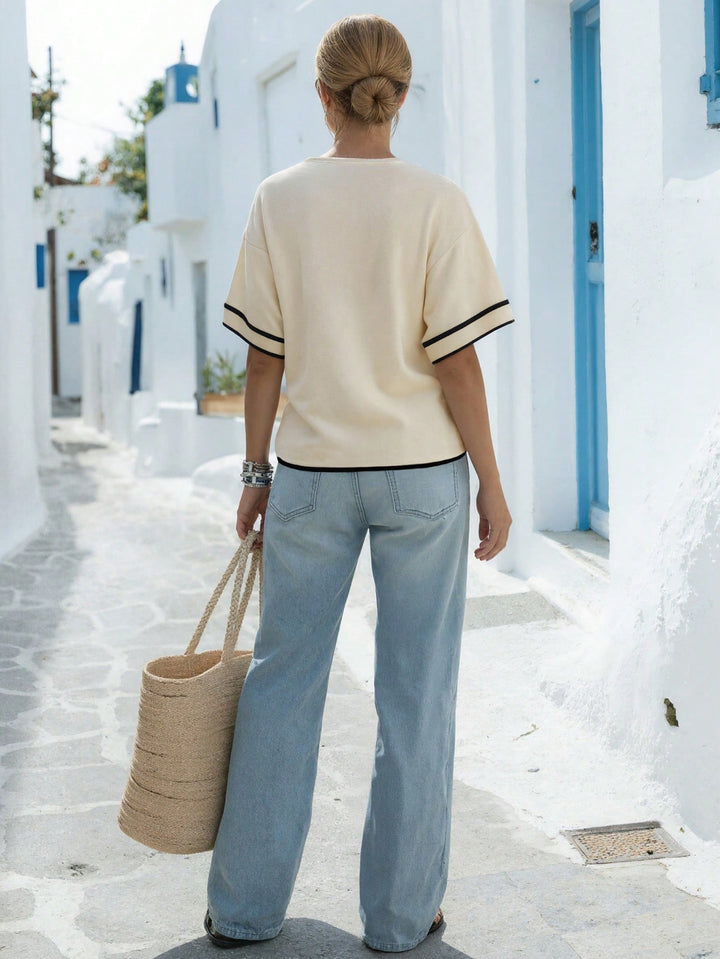 Tricou SHEIN, portocaliu