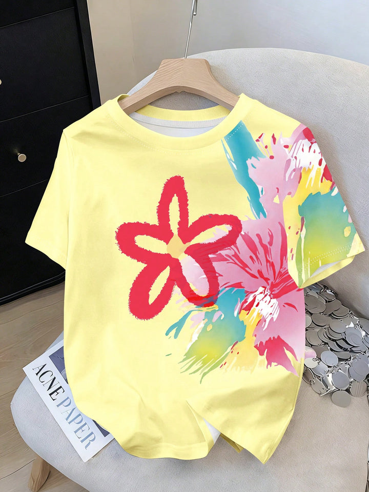 Tricou SHEIN, galben