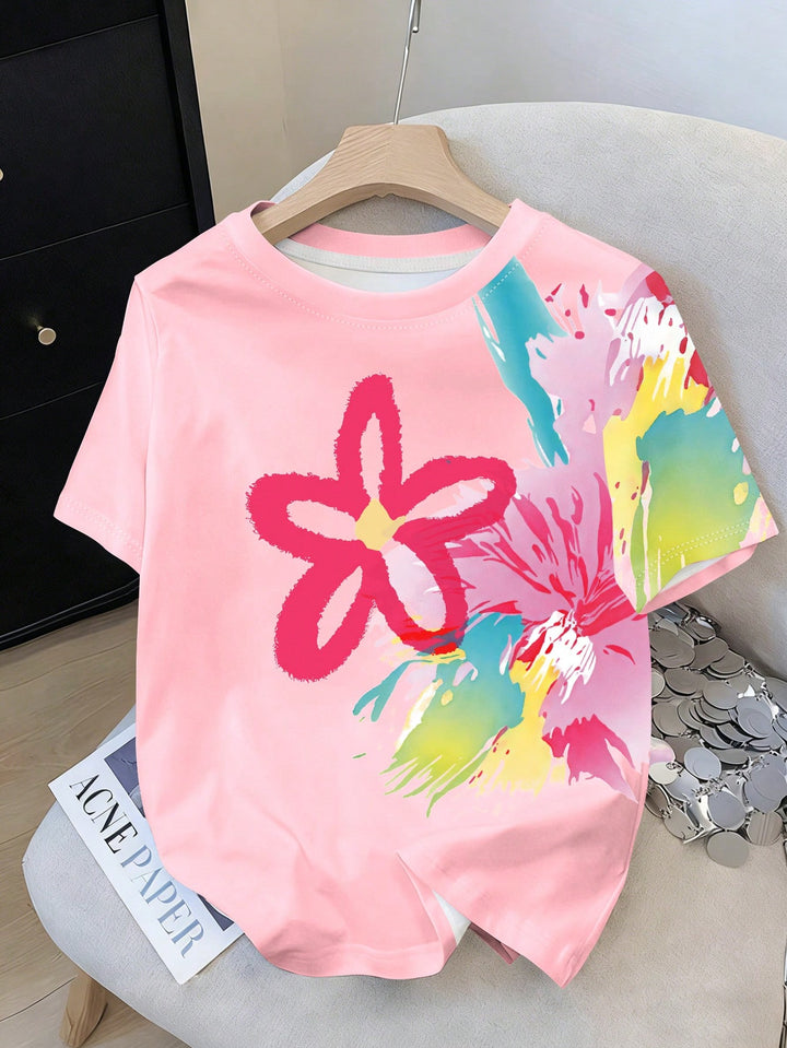 Tricou SHEIN, roz