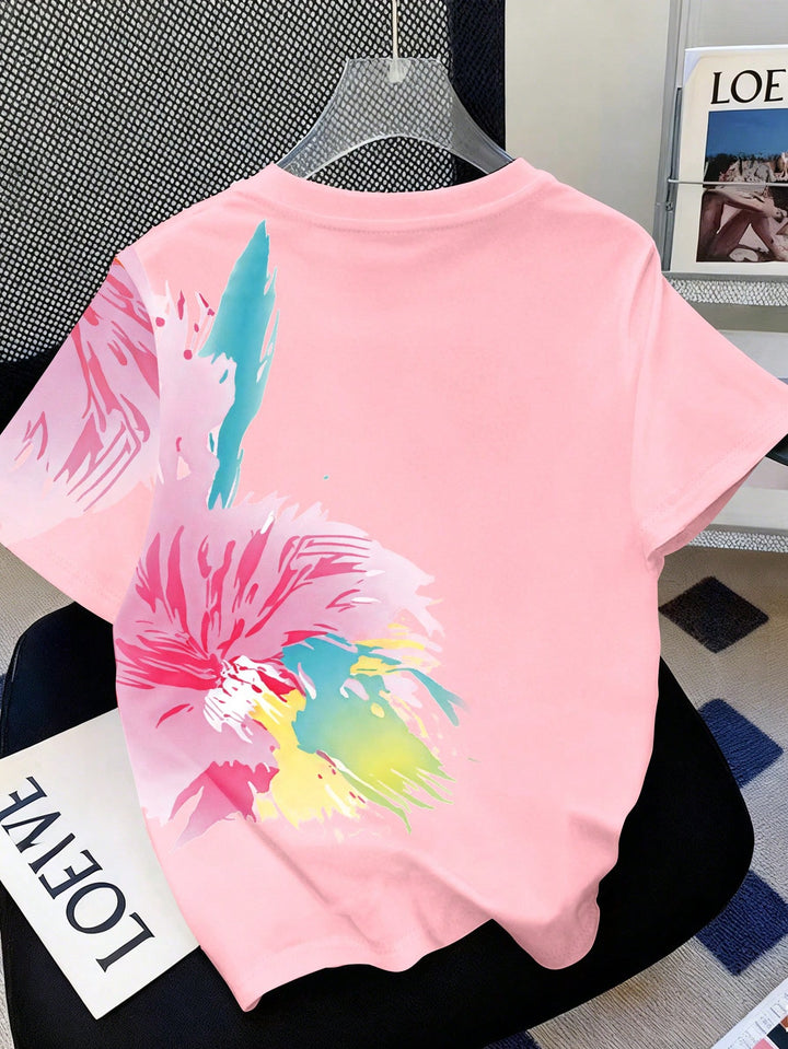 Tricou SHEIN, roz