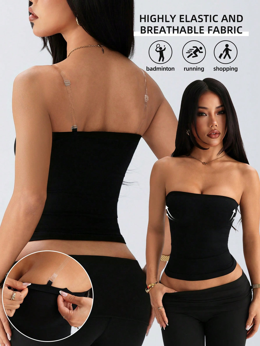 Tricou SHEIN, negru