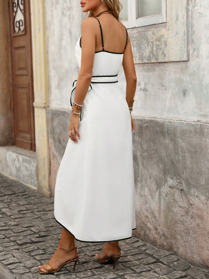 Rochie midi SHEIN, alb