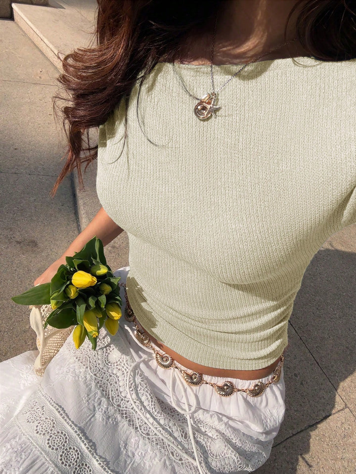 Tricou SHEIN, bej