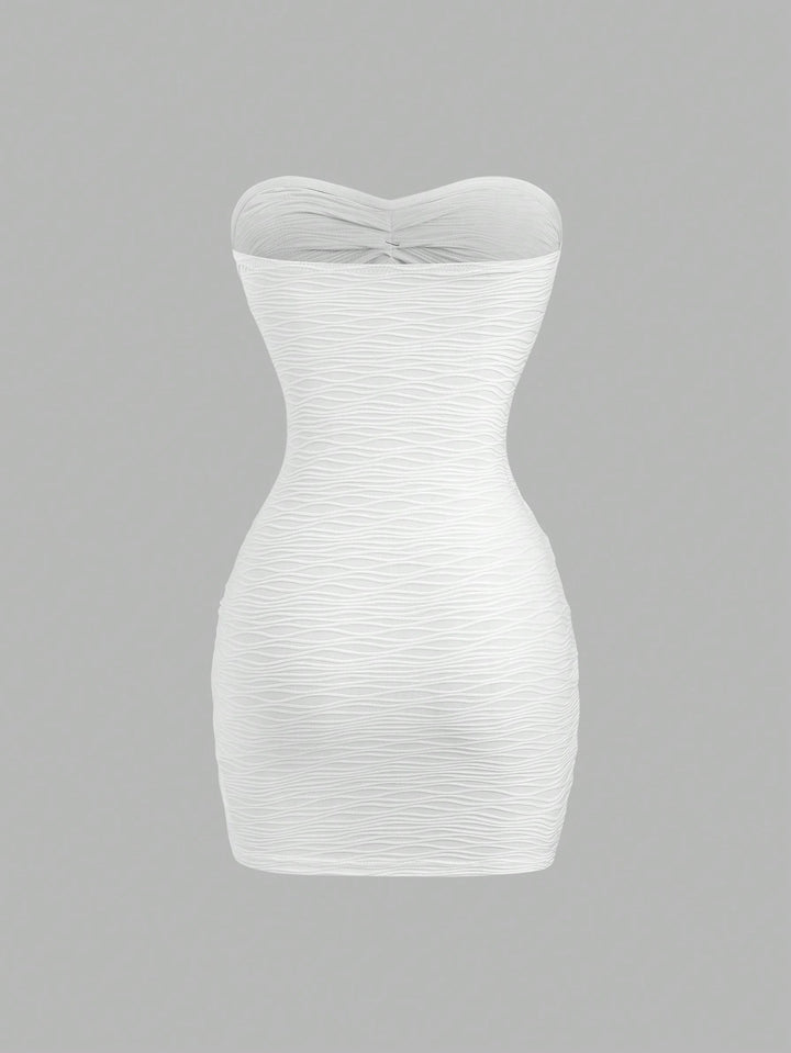 Rochie scurtă SHEIN, portocaliu