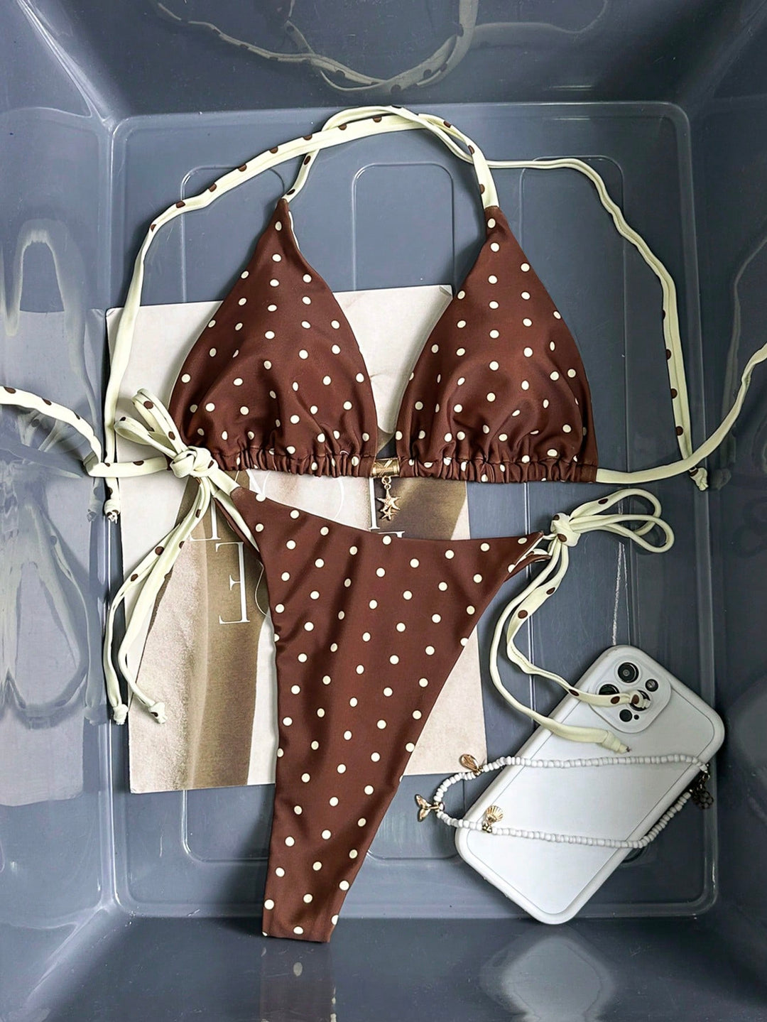 Set bikini SHEIN, mix culori
