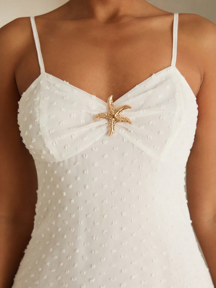 Rochie scurtă SHEIN, alb