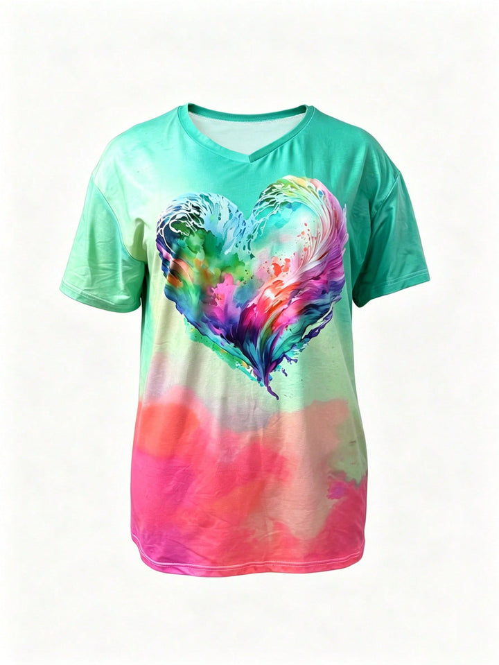 Tricou SHEIN, mix culori