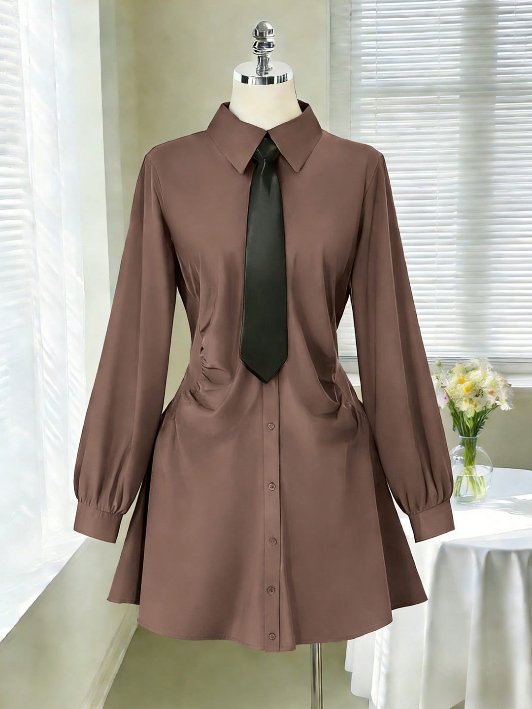 Rochie SHEIN, maro