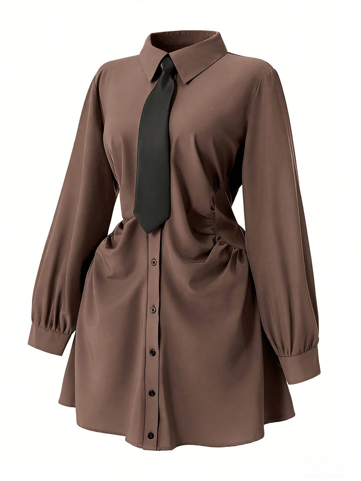 Rochie SHEIN, maro