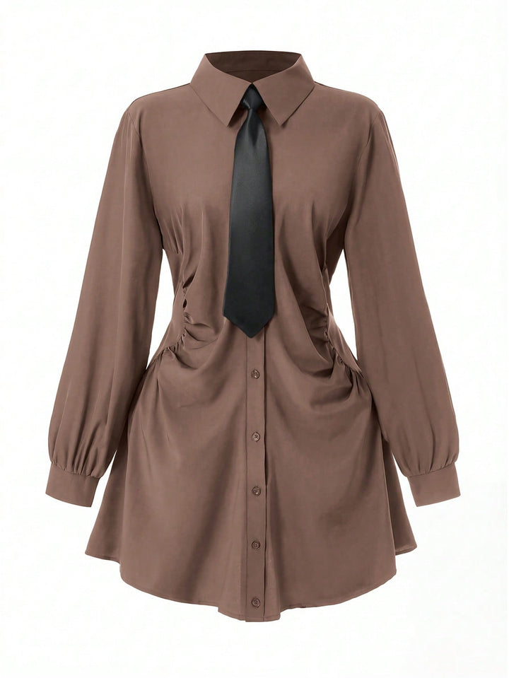Rochie SHEIN, maro