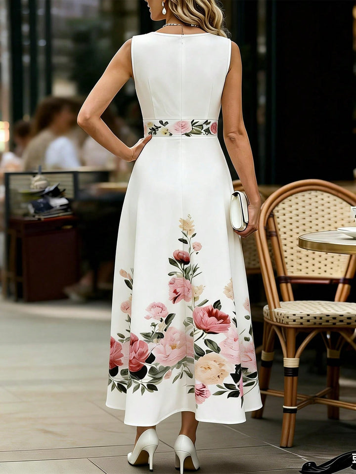 Rochie maxi SHEIN, mix culori