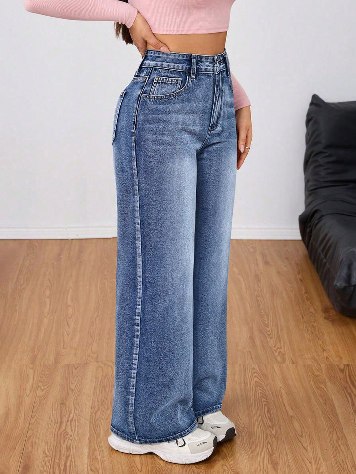 Jeans SHEIN, albastru