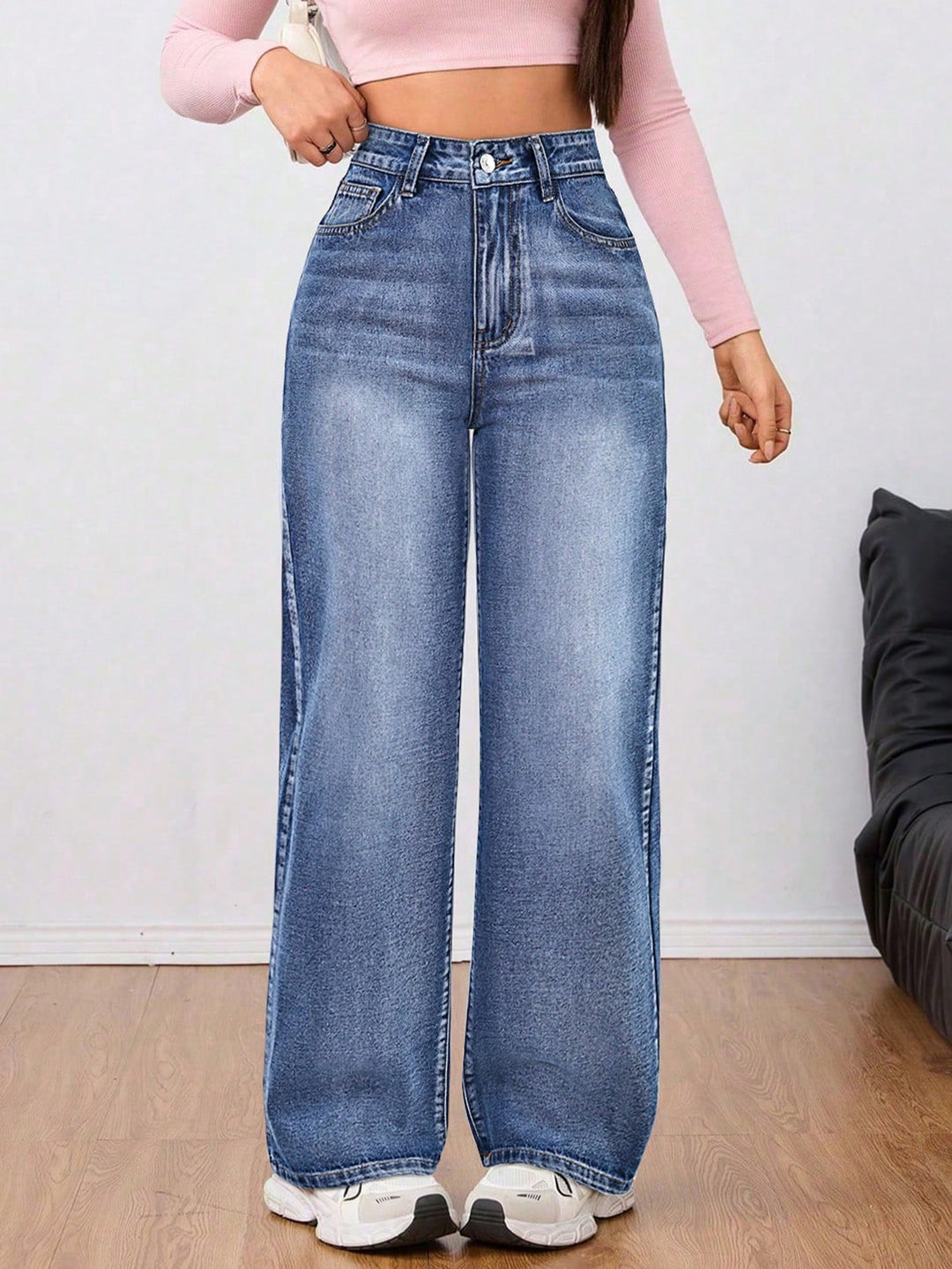 Jeans SHEIN, albastru
