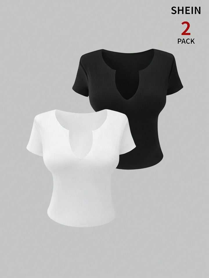 Set tricouri SHEIN, mix culori