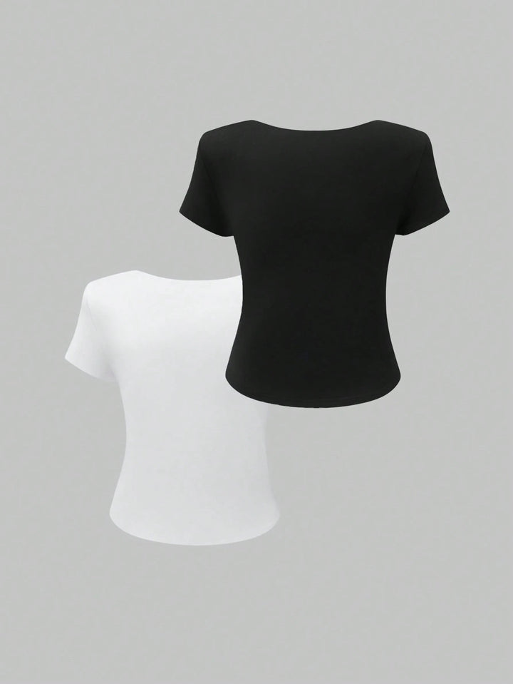 Set tricouri SHEIN, mix culori