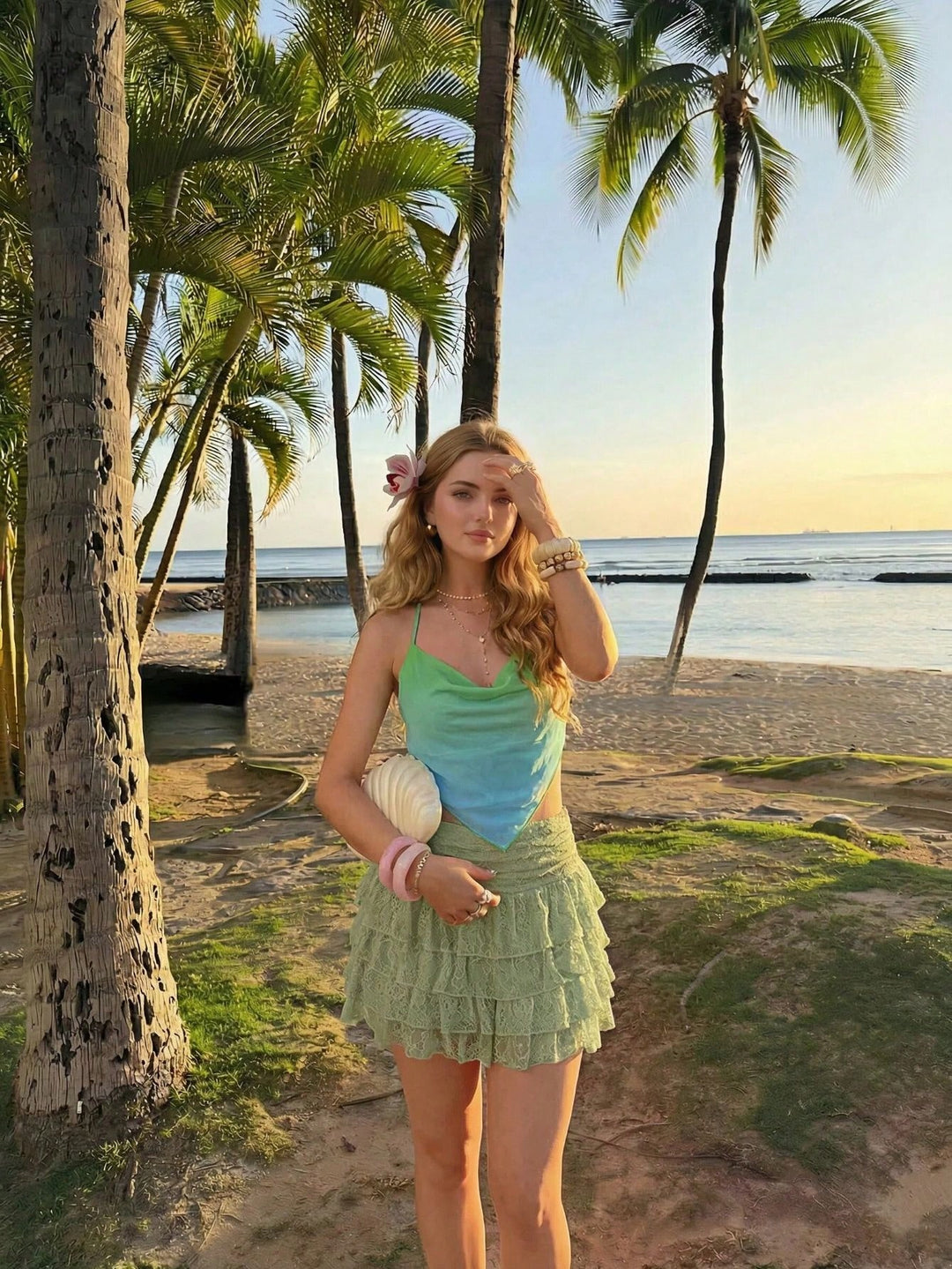 Maiou SHEIN, verde