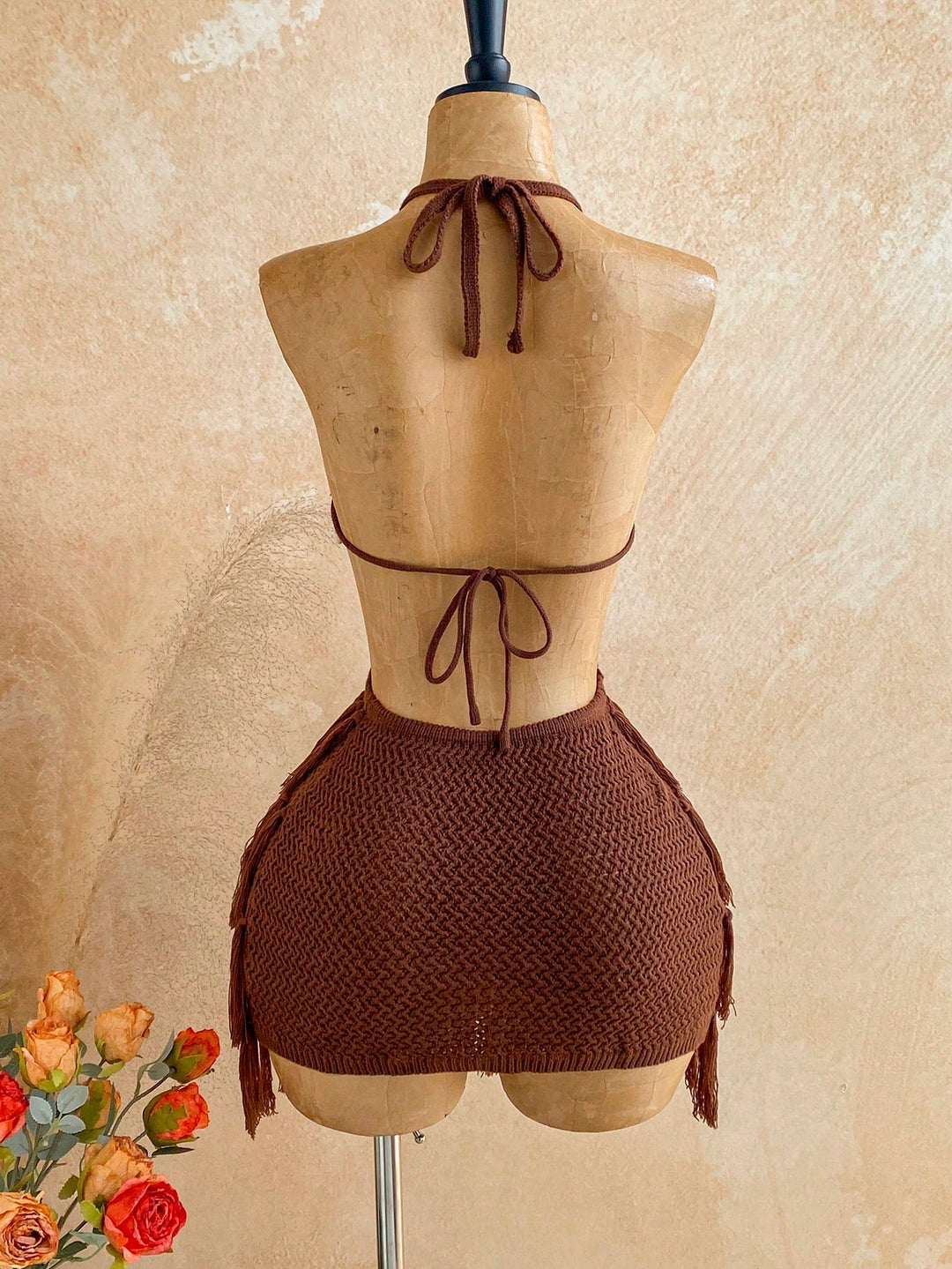 Rochie SHEIN, maro