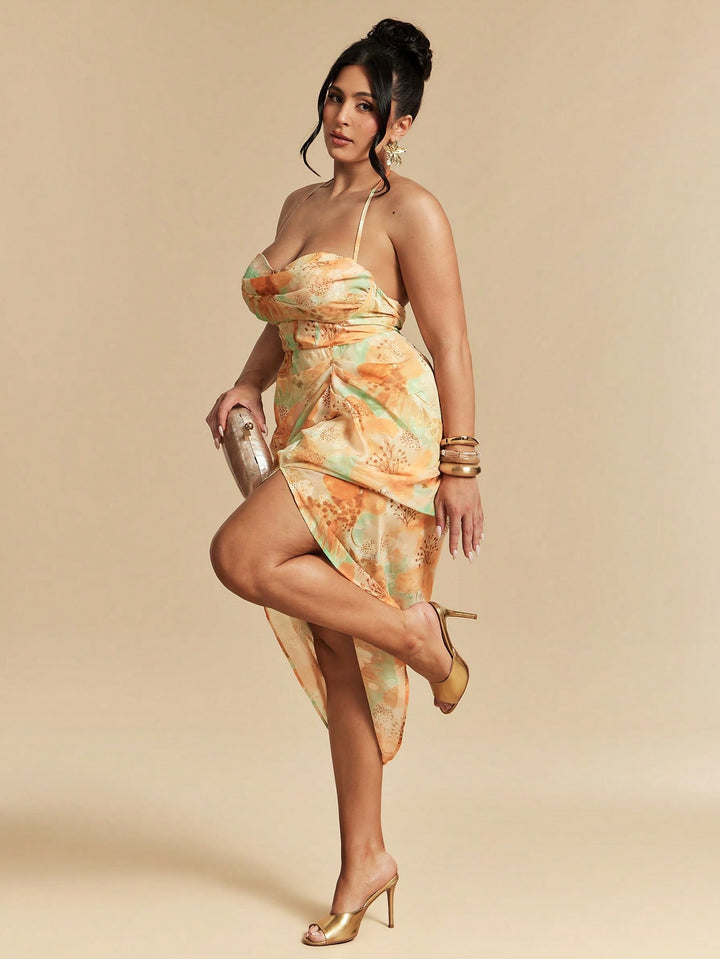 Rochie SHEIN, portocaliu