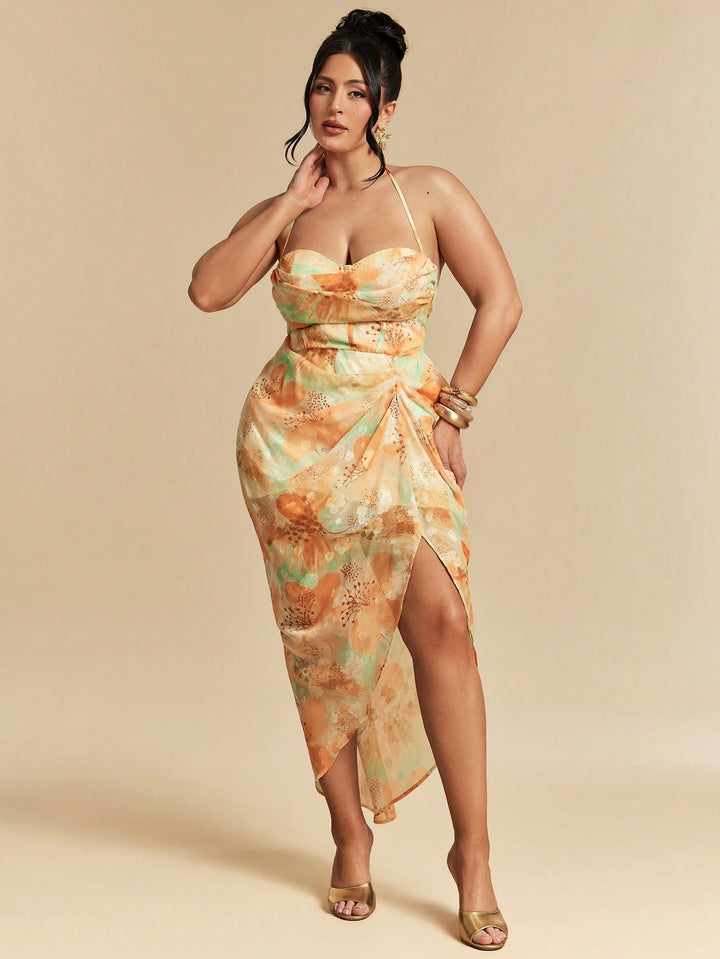 Rochie SHEIN, portocaliu