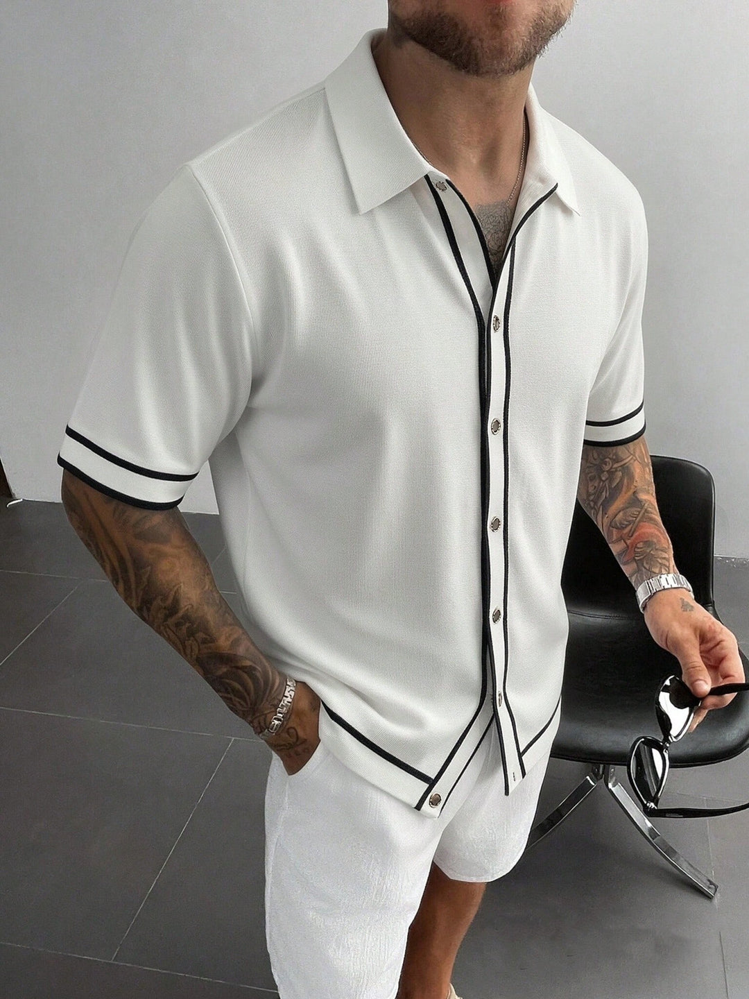 Cardigan SHEIN, alb