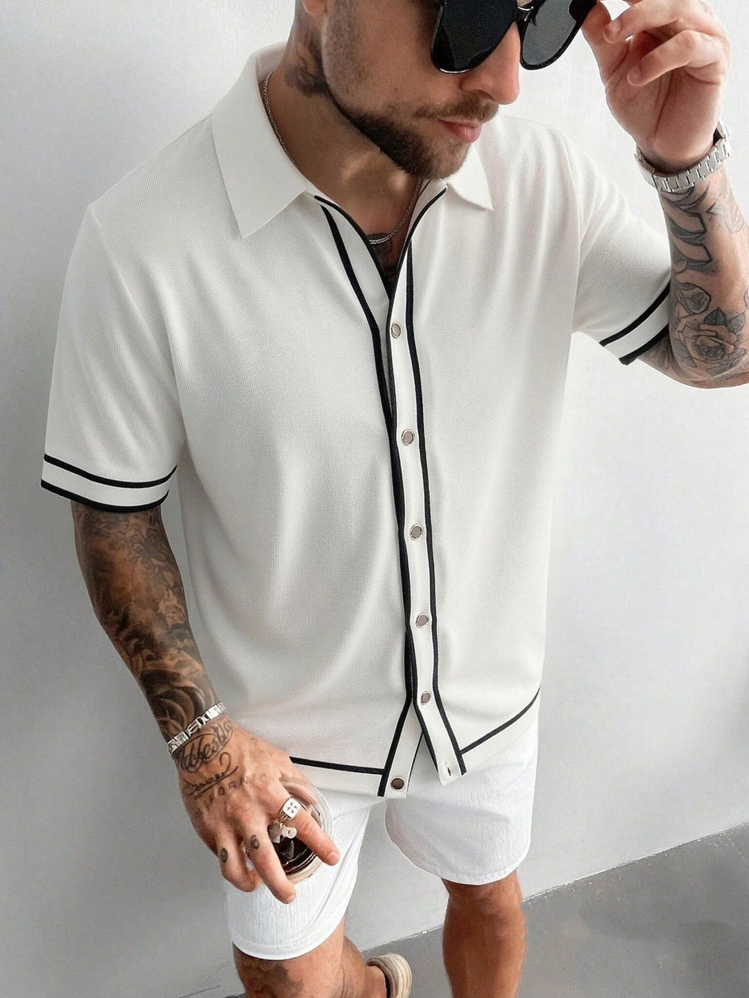 Cardigan SHEIN, alb