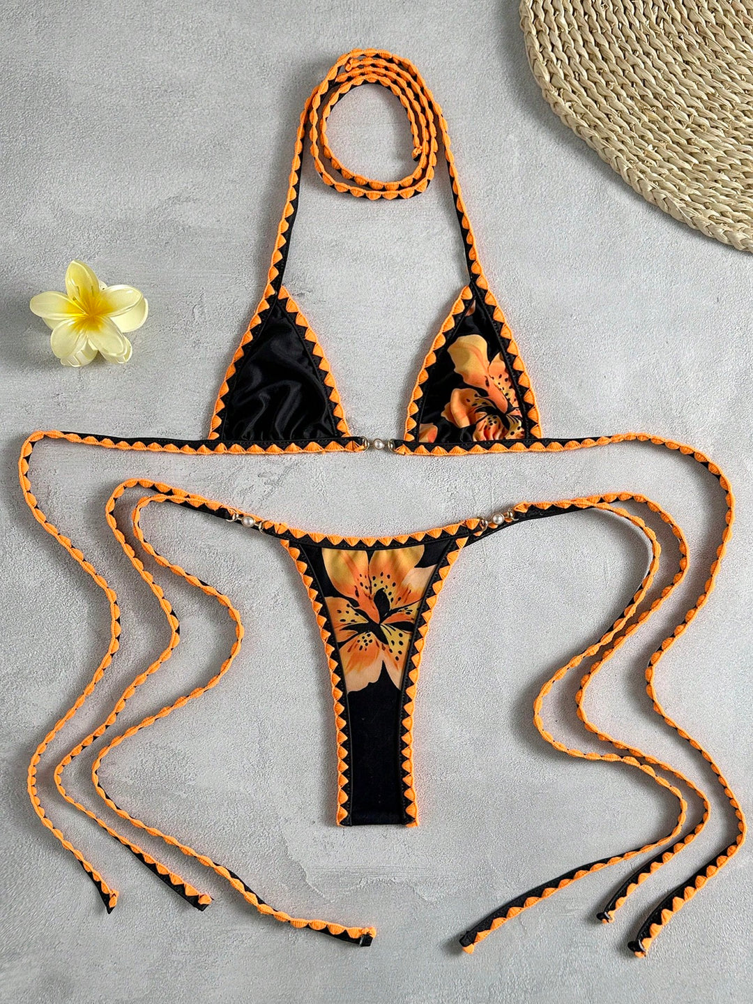 Set bikini SHEIN, negru
