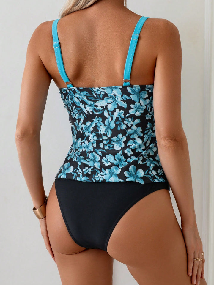 Costum de baie SHEIN, mix culori