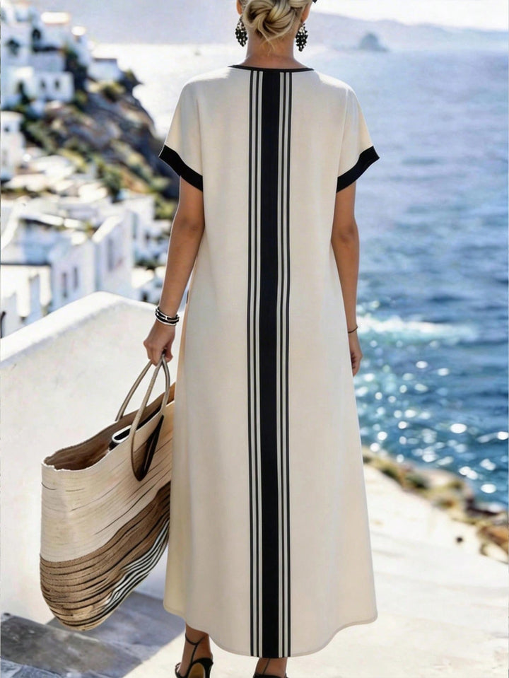 Rochie maxi SHEIN, bej