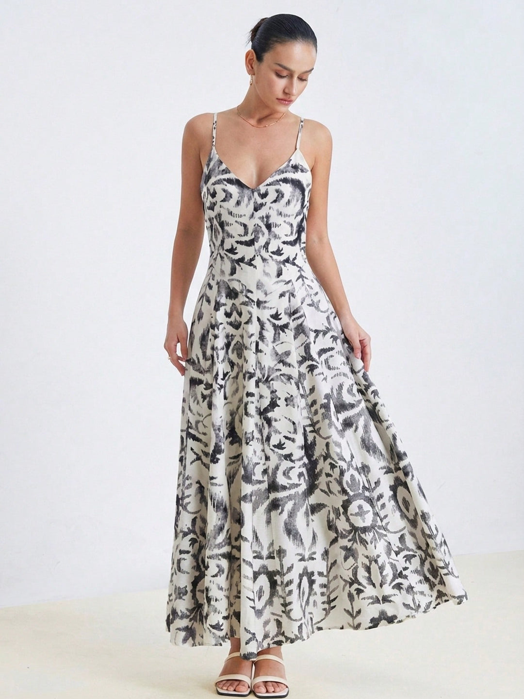 Rochie maxi SHEIN, mix culori