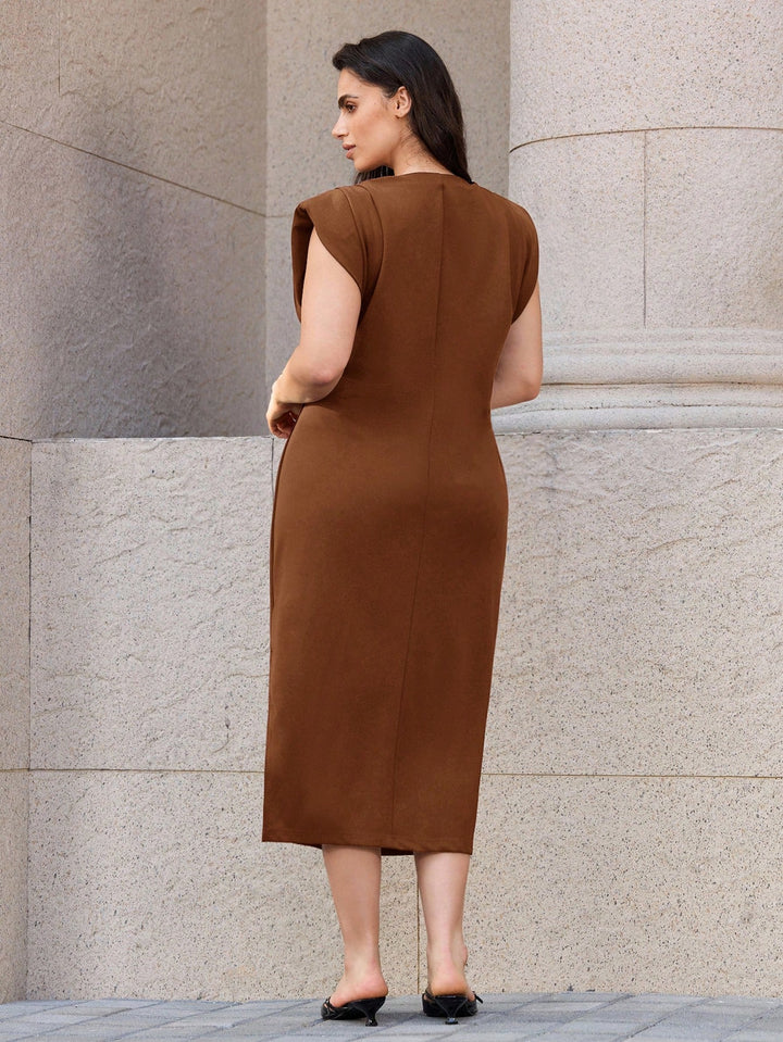 Rochie SHEIN, maro