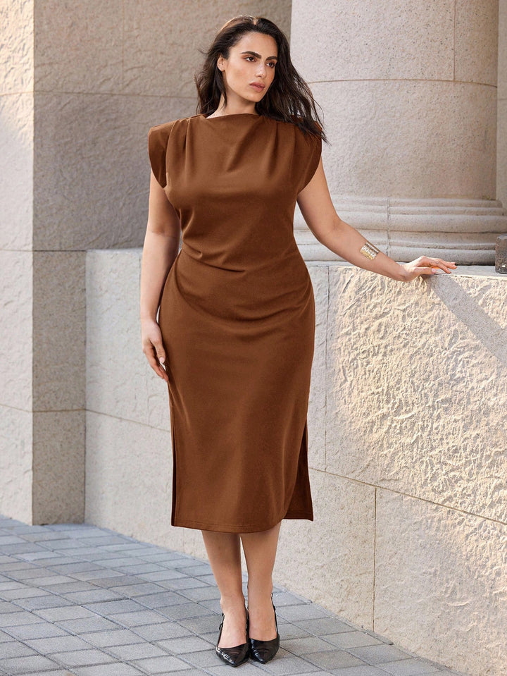 Rochie SHEIN, maro