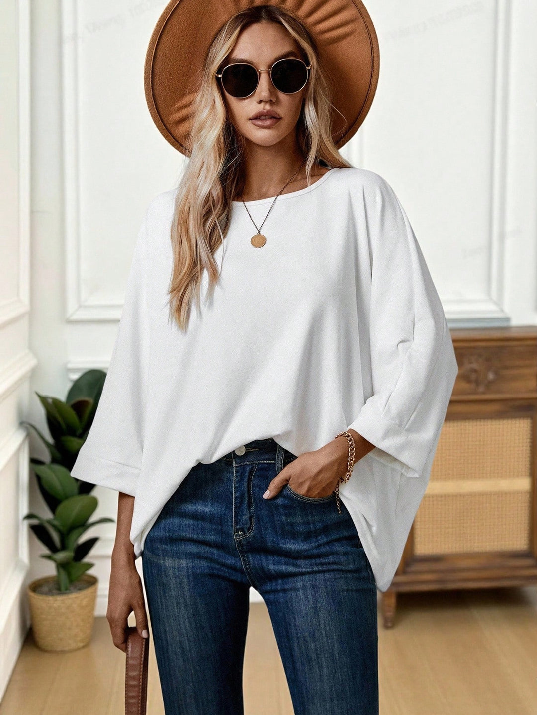 Tricou SHEIN, alb
