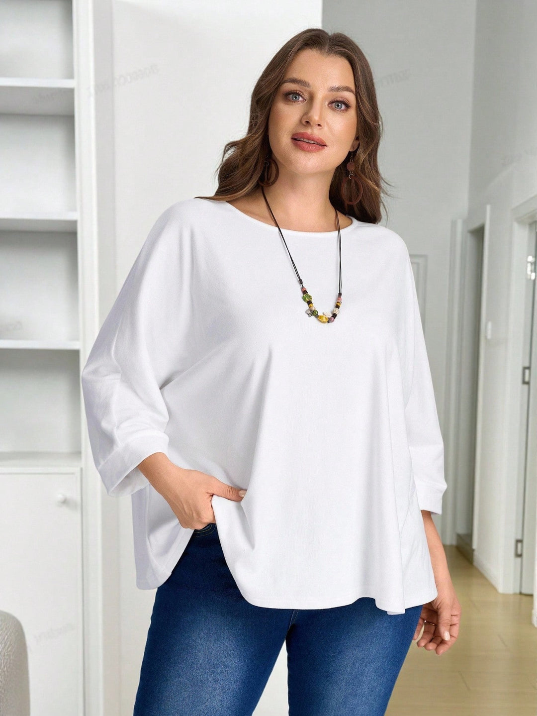 Tricou SHEIN, alb