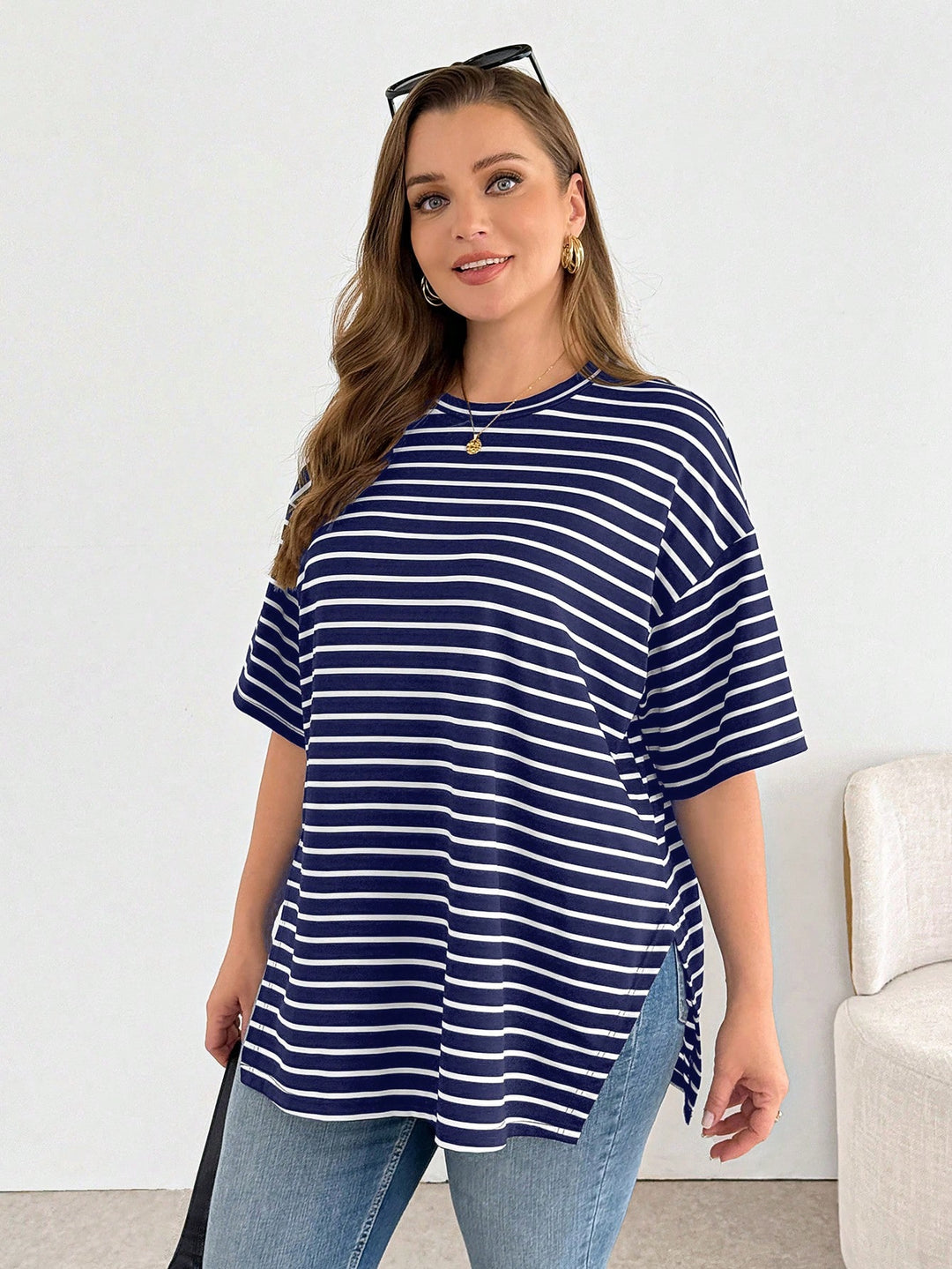 Tricou SHEIN, albastru