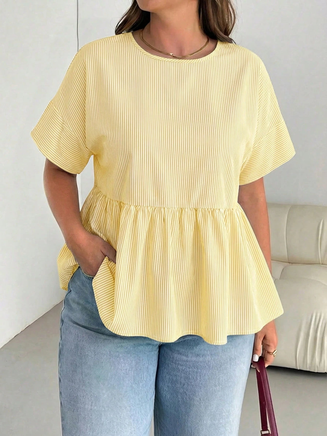 Cămașă cu mânecă scurtă SHEIN, mix culori