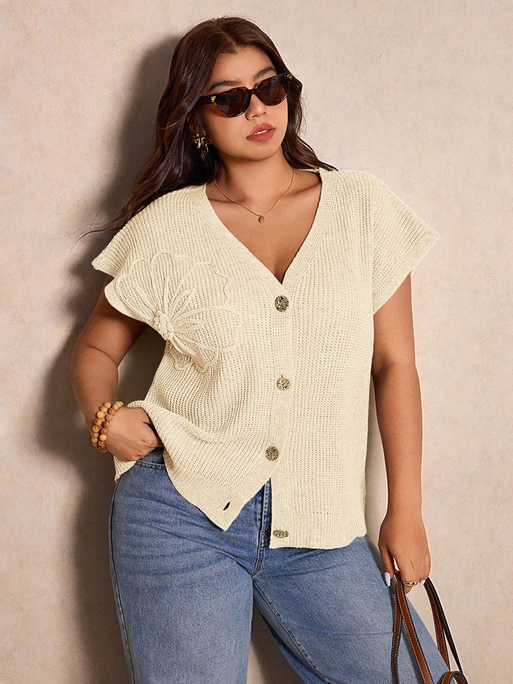 Cardigan SHEIN, portocaliu