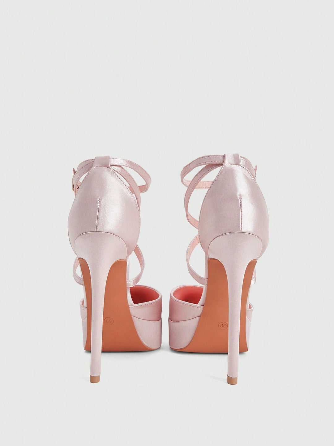Pantofi cu toc SHEIN, roz