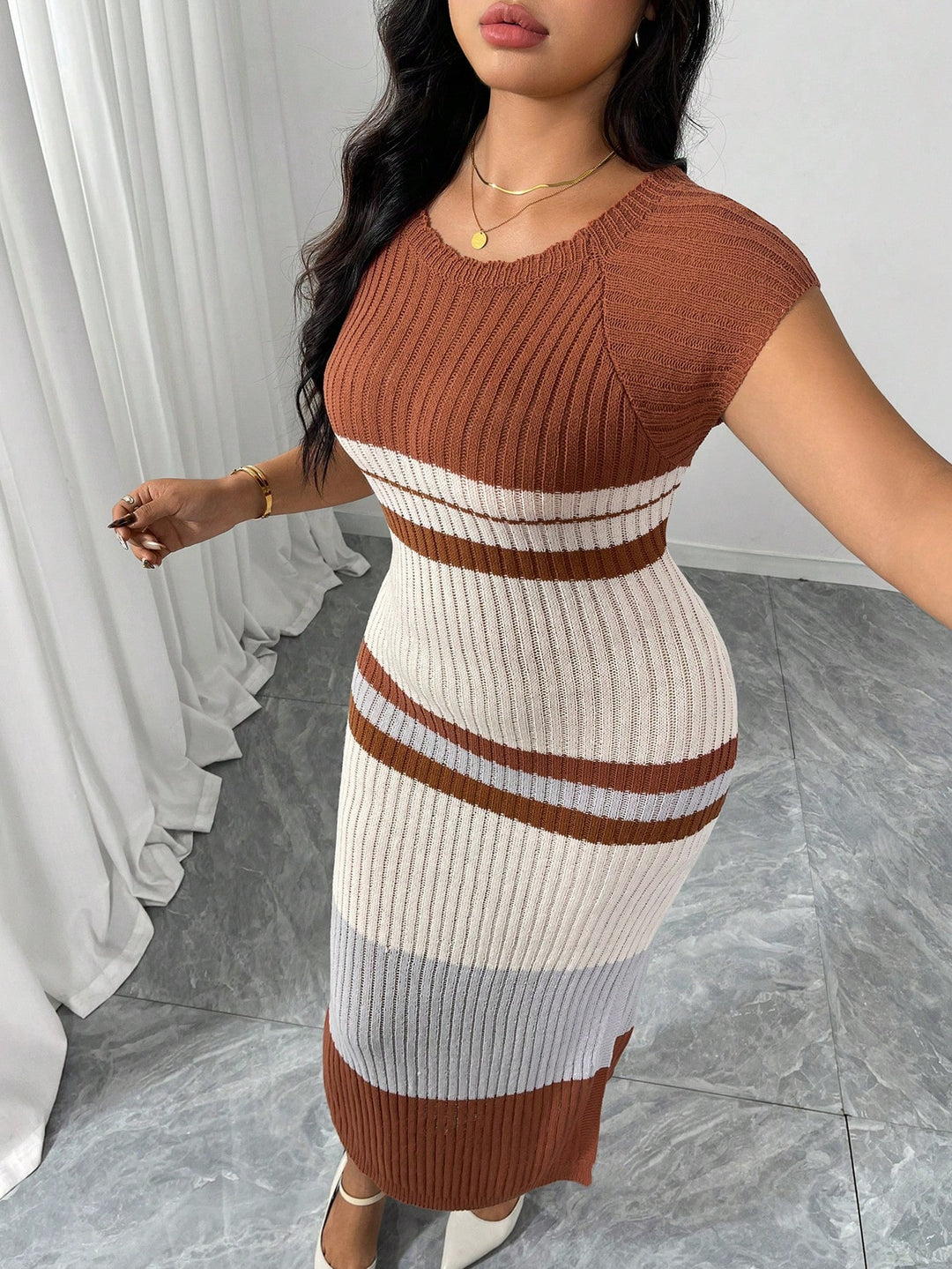 Rochie SHEIN, mix culori