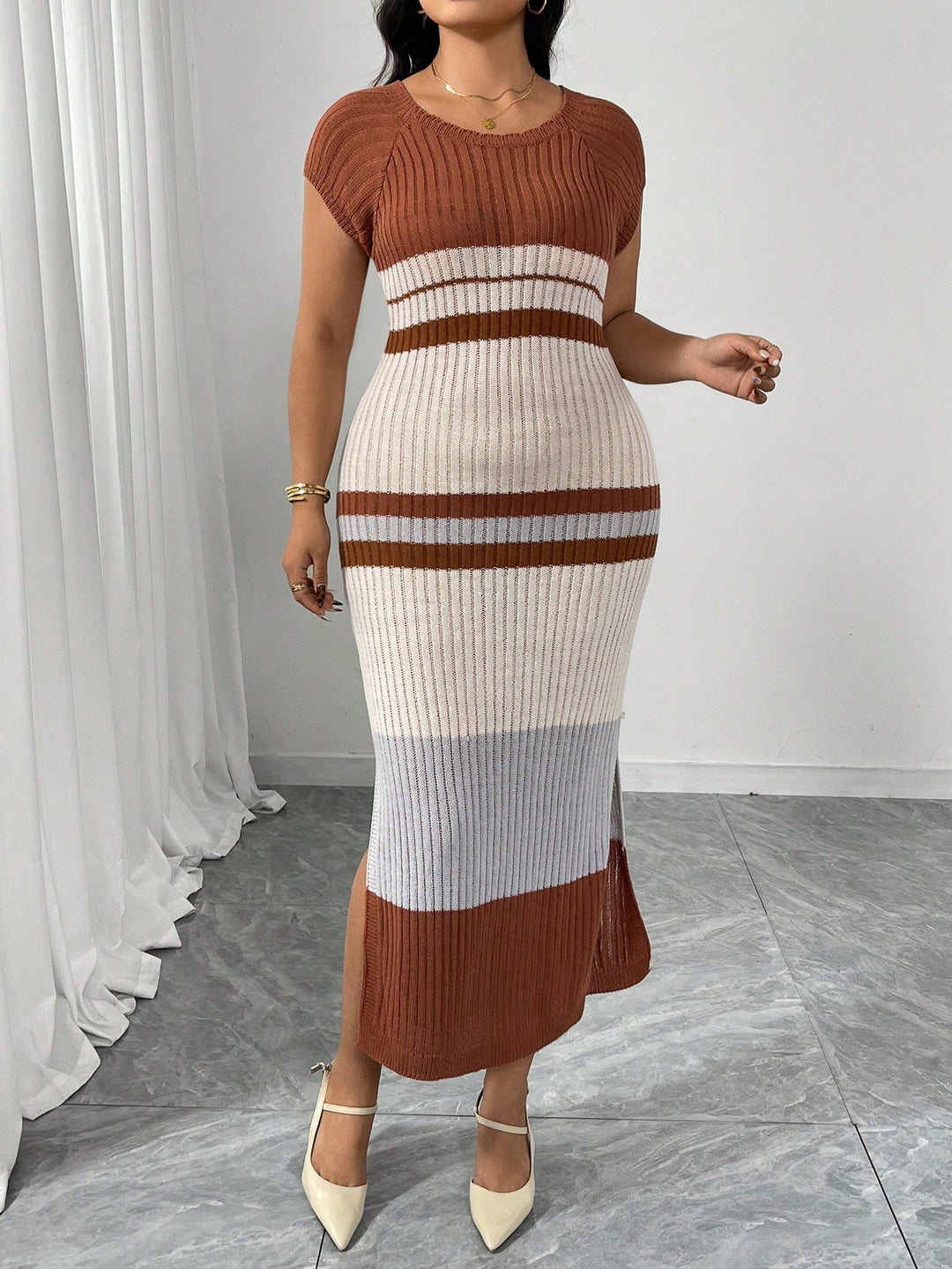 Rochie SHEIN, mix culori