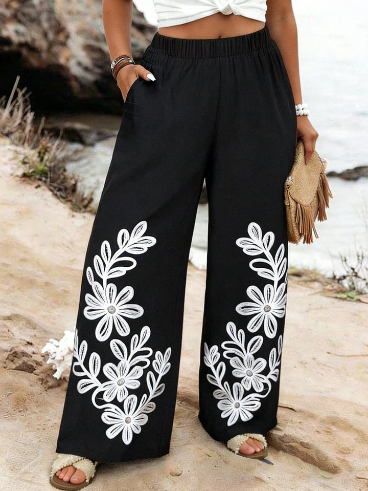 Pantaloni SHEIN, negru